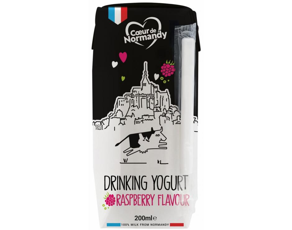 Brassé à boire Framboise Cœur de Normandy 200ml